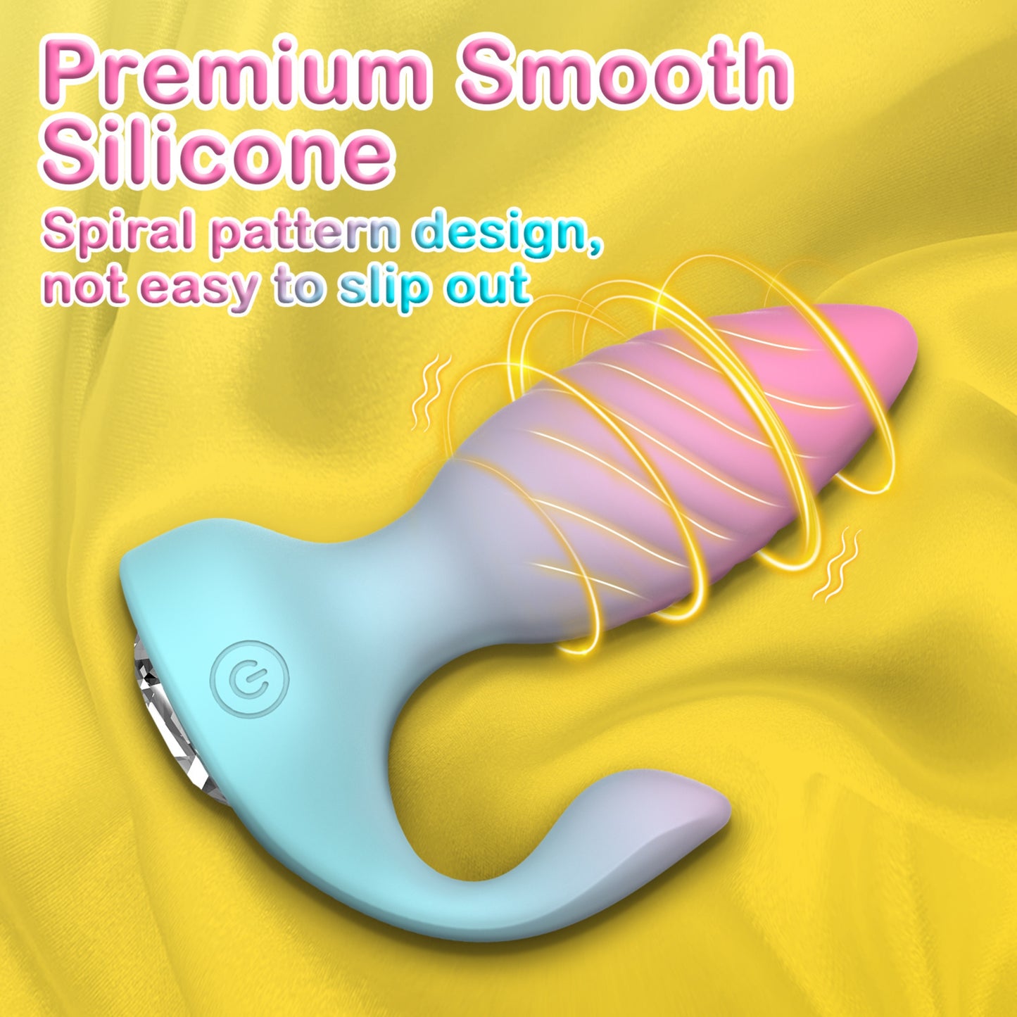 Celestial Wave Vibrating Butt Plug