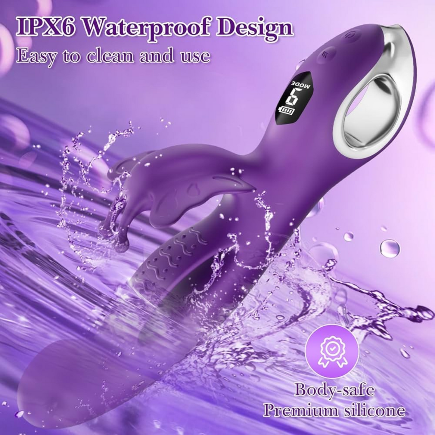 Butterfly Curve Rabbit Vibrator