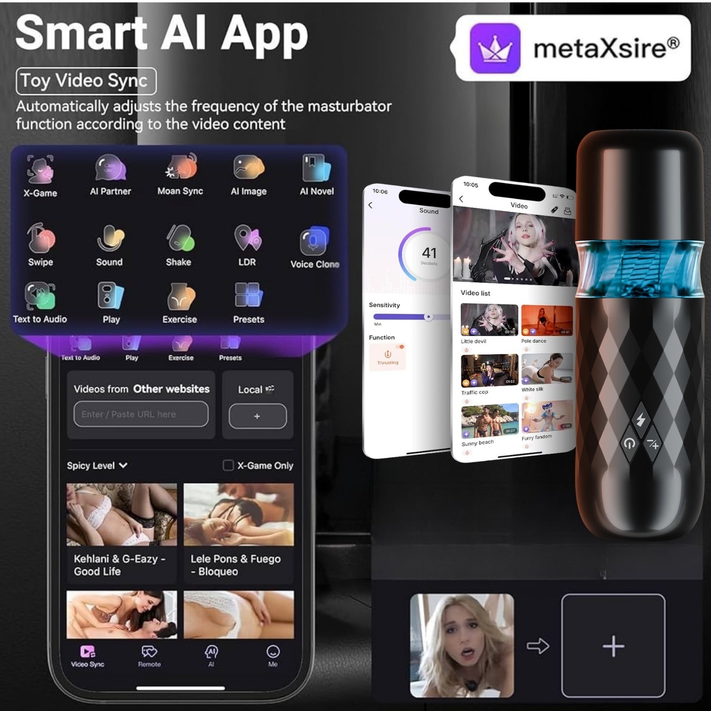 Motion Blow AI Automatic Male Masturbator