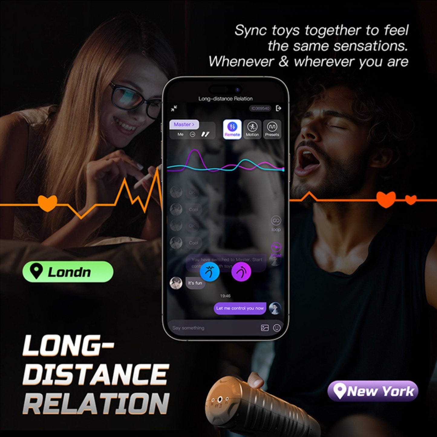 Sync Master AI Automatic Male Masturbator