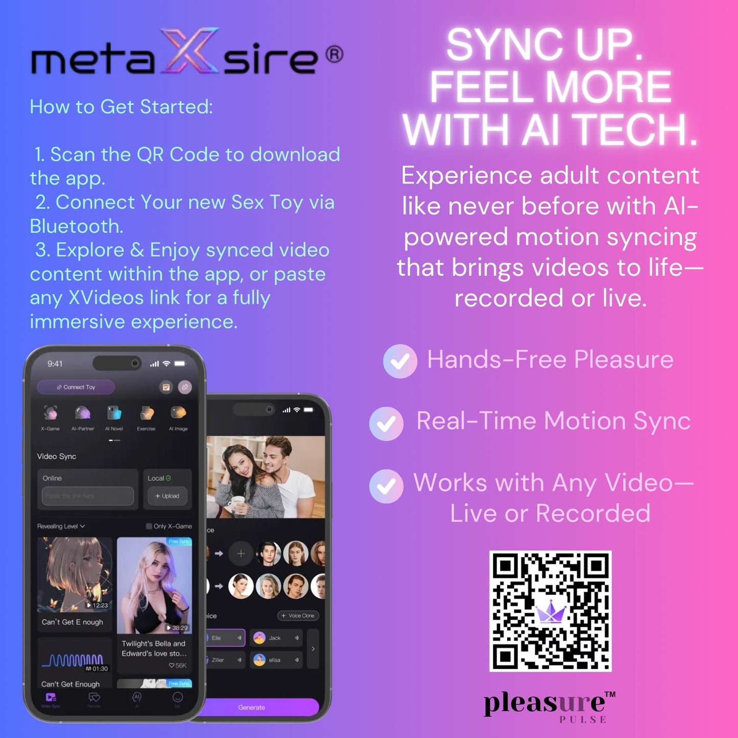 Sync Master AI Automatic Male Masturbator