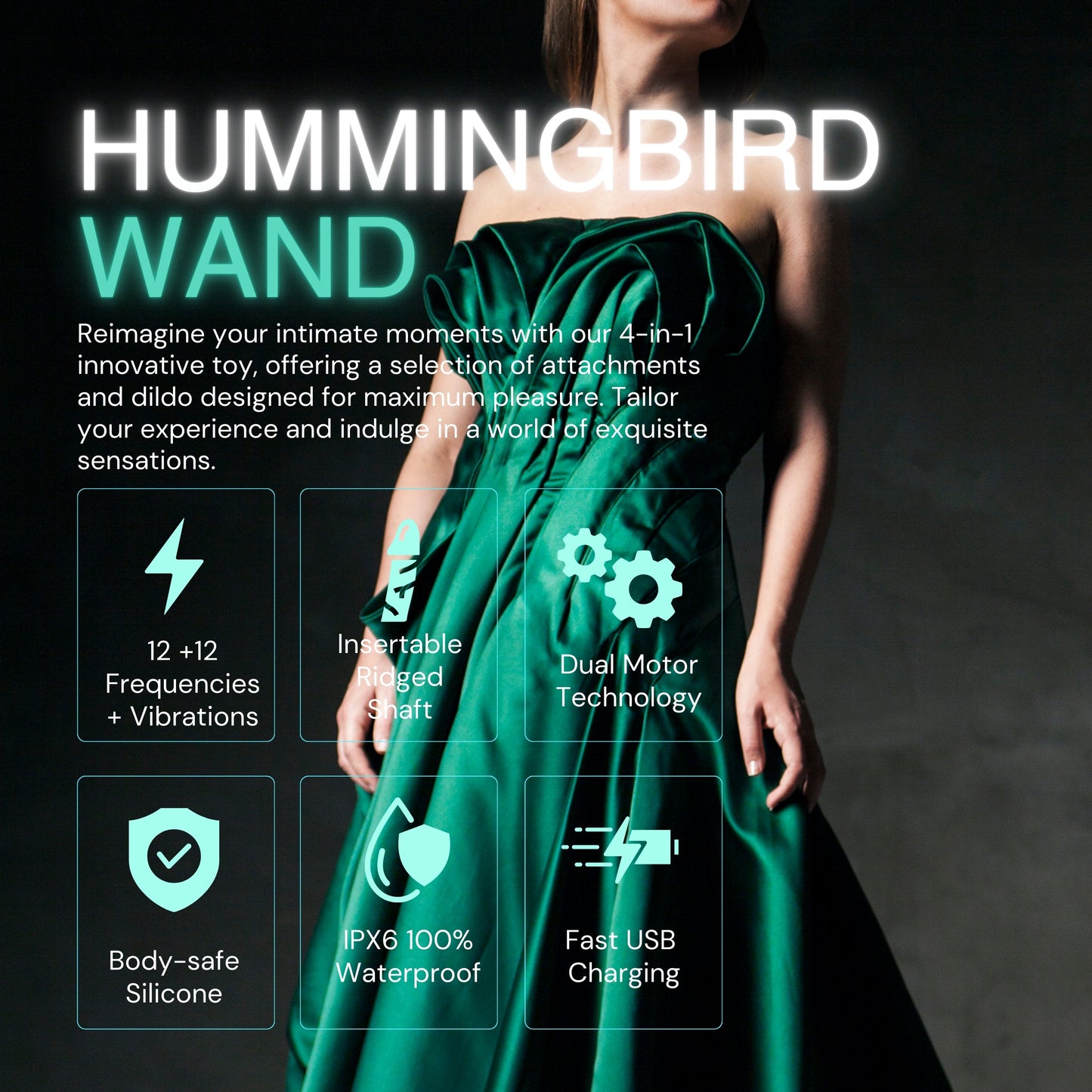 Hummingbird Wand Vibrator