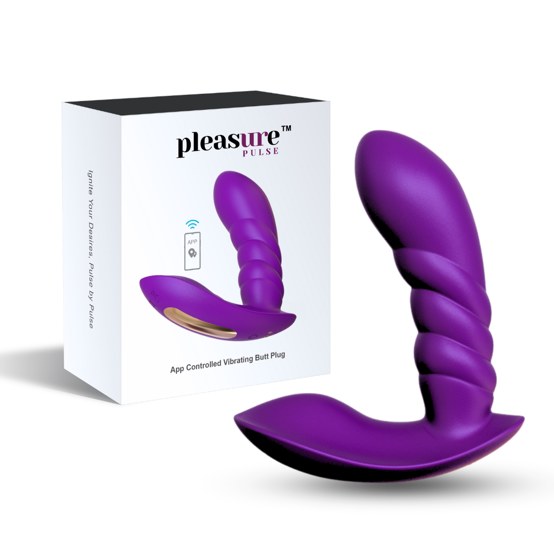Power Play App Controlled Vibrating Butt Plug