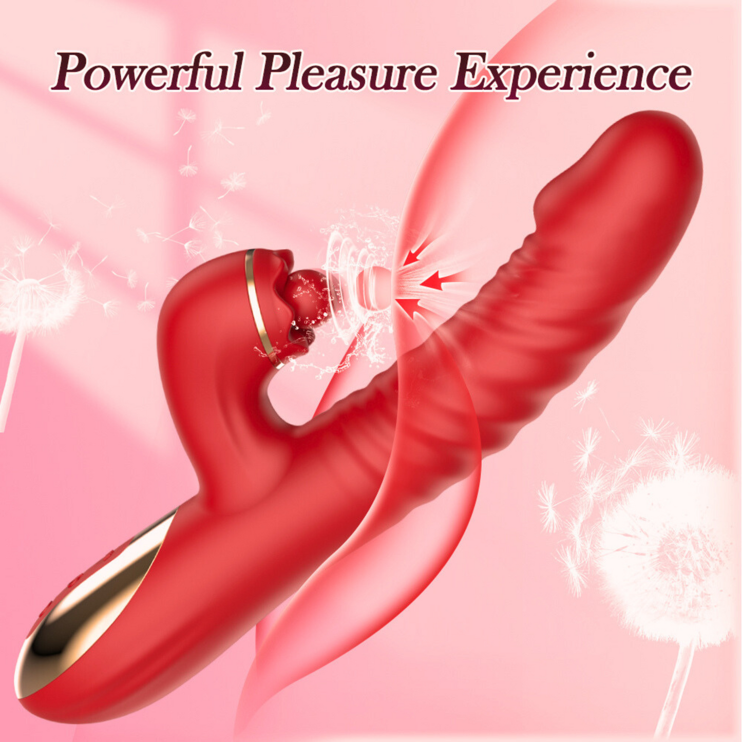 Twin Temptation Thrusting Rabbit Vibrator