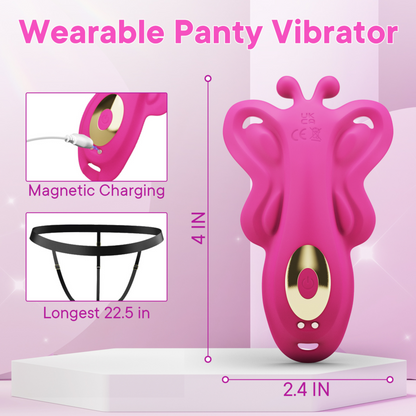 Pink Whisper Wearable Vibrator Thong