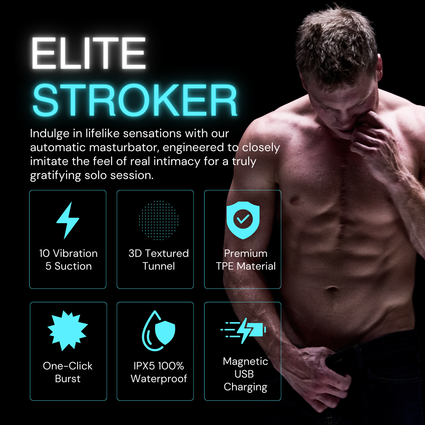 Elite Stroker Automatic Male Masturbator