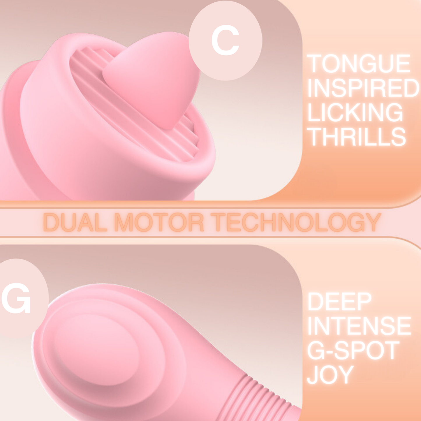 Rosé Climax Duo Vibrator