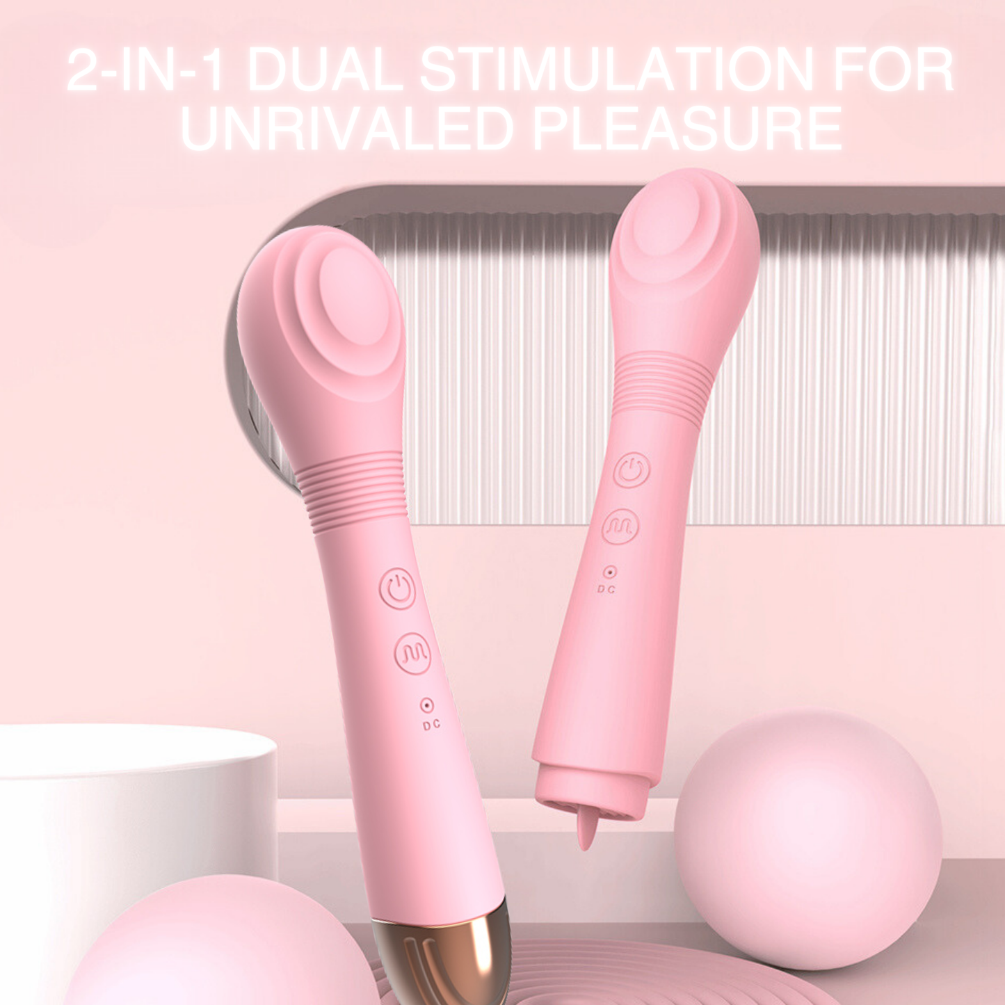Rosé Climax Duo Vibrator