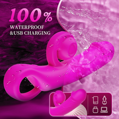 Rolling Waves Snail Rabbit Vibrator