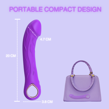 Midnight Desire Vibrating Dildo