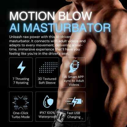 Motion Blow AI Automatic Male Masturbator