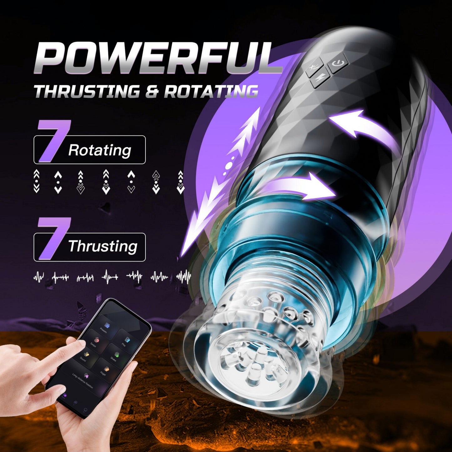 Motion Blow AI Automatic Male Masturbator