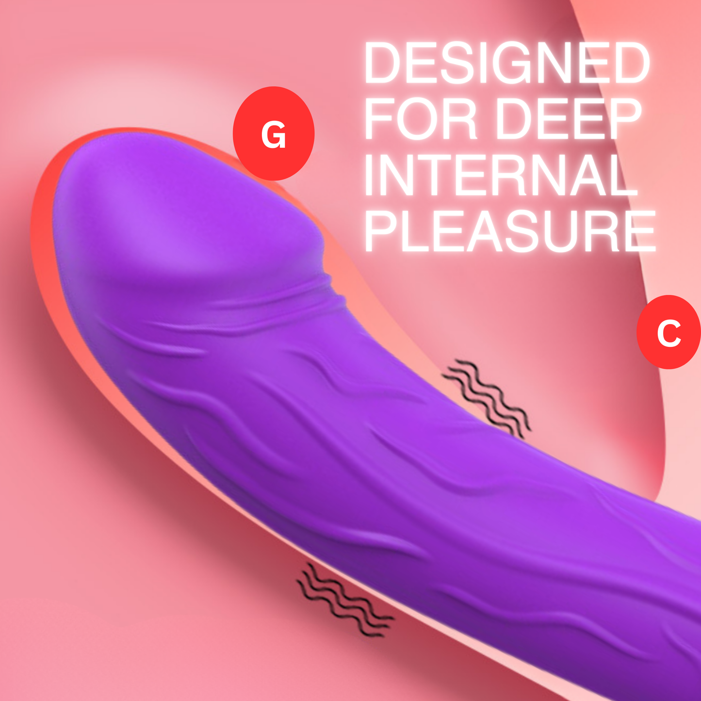 Midnight Desire Vibrating Dildo