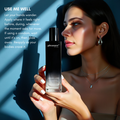 Aqua Luxe Water-Based Lubricant with Collagen & Hyaluronic Acid