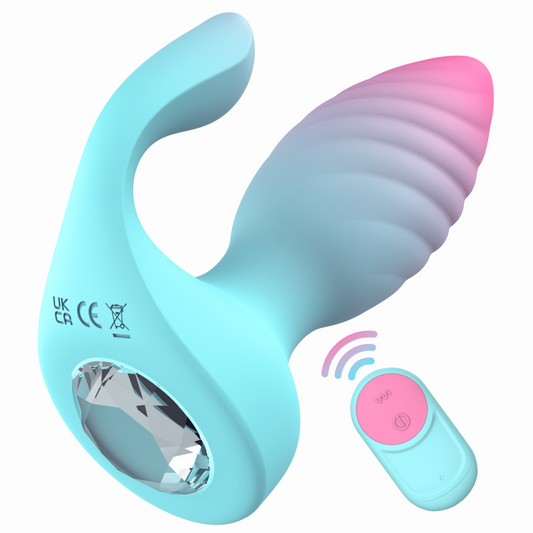 Celestial Wave Vibrating Butt Plug