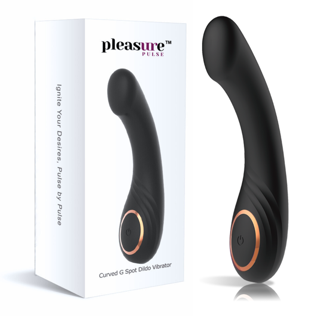 Plush Curve Vibrating Dildo
