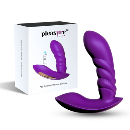 Power Play App Controlled Vibrating Butt Plug