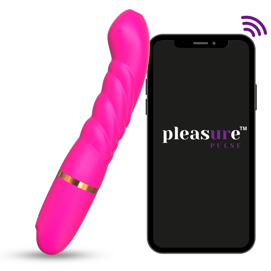 Raspberry Dream Vibrating Dildo