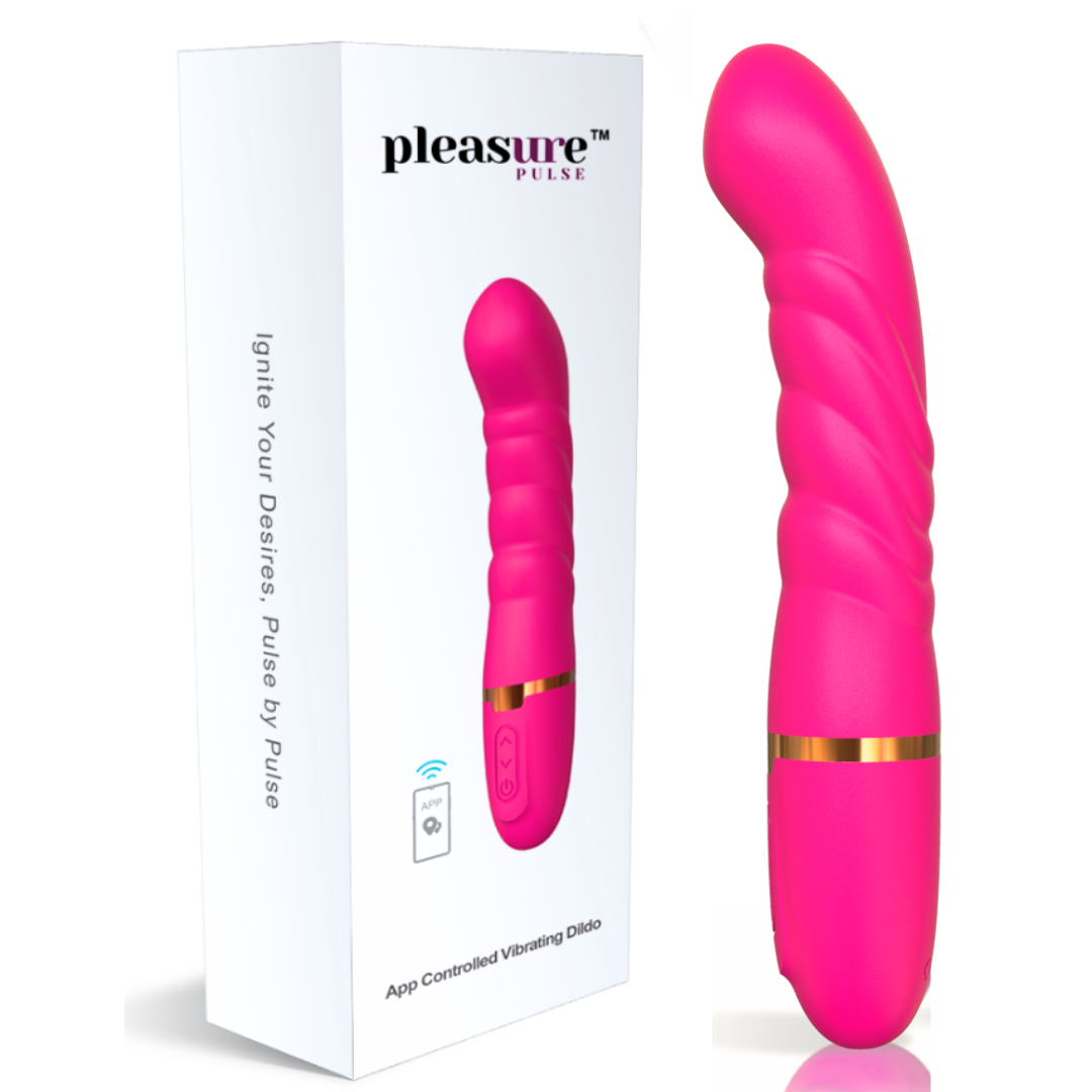 Raspberry Dream Vibrating Dildo